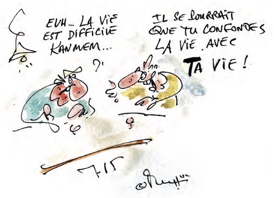Difficile. Rubrique Quiproquo de la Revue Hypnose et Thérapies Brèves 80.