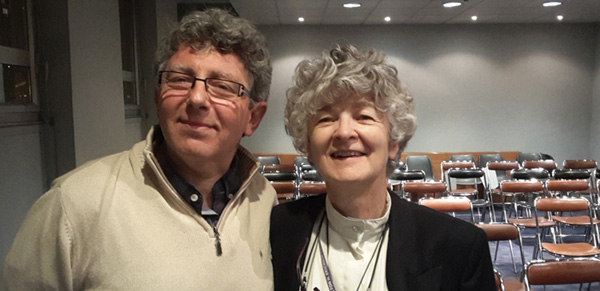 Laurent GROSS Président du CHTIP et Christine GUILLOUX de l'IMHEIDF deviennent partenaires