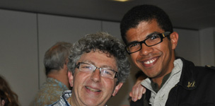 Laurent Gross du CHTIP avec le Dr Idrissa N'Diaye de l'IMHE Rezé, avant sa venue au CHTIP