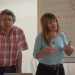 Laurent Gross et Sophie Cohen en formation à Paris